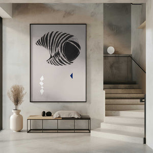 Tablou înramat „Abstract Stripes” de Little Dean