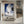 Tablou înramat „Blue Black and White Abstract” de Little Dean