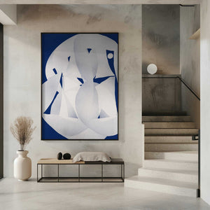 Tablou înramat „Paper Sculpture Abstract” de Little Dean