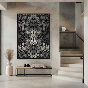 Tablou înramat „Organic Symmetrical Abstraction” de Little Dean
