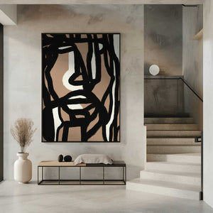 Tablou înramat „Bold line composition 09” de Little Dean