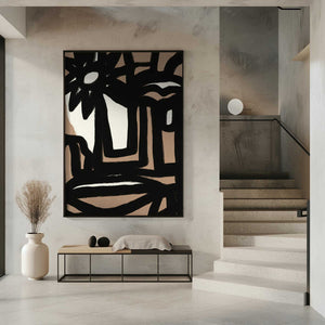 Tablou înramat „Bold line composition 10” de Little Dean