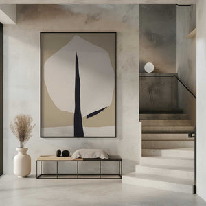 Tablou înramat „Monochrome Silhouette” de Little Dean