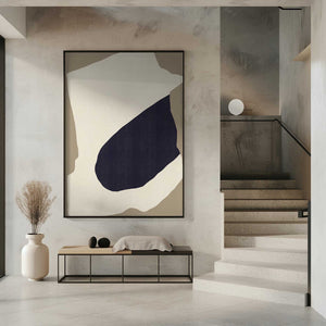 Tablou înramat „Contrasting Shapes” de Little Dean