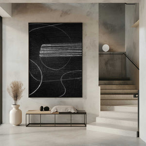 Tablou înramat „Black 2” de Dan Hobday
