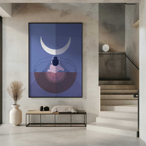 Tablou înramat „Winter Solstice” de Amanda Leon