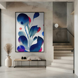 Tablou înramat „Nature Inspired Abstract Watercolor  (Day 53)” de Mauro
