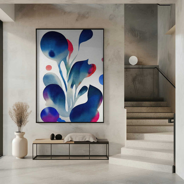 Tablou înramat „Nature Inspired Abstract Watercolor  (Day 53)” de Mauro