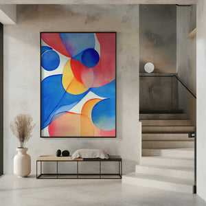 Tablou înramat „Nature Inspired Abstract Watercolor  (Day 59)” de Mauro