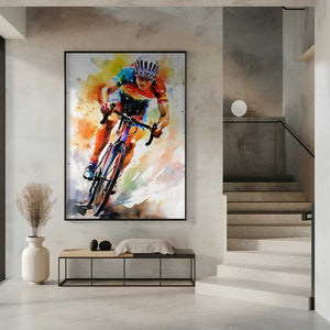 Tablou înramat „Sport Cycler 1” de Justyna Jaszke