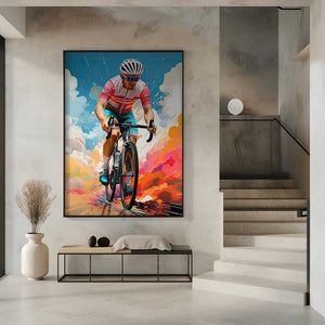 Tablou înramat „Sport Cycler 3” de Justyna Jaszke