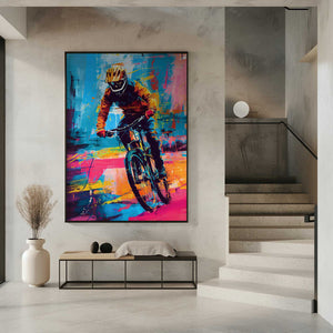 Tablou înramat „Sport Cycler 6” de Justyna Jaszke