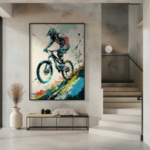 Tablou înramat „Sport Cycler 11” de Justyna Jaszke