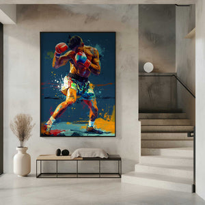 Tablou înramat „Sport Boxer 1” de Justyna Jaszke