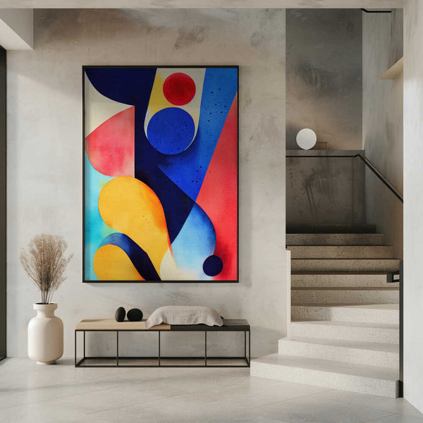 Tablou înramat „Nature Inspired Abstract Watercolor  (Day 93)” de Mauro