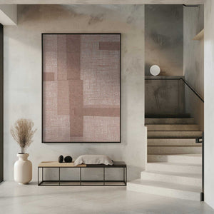 Tablou înramat „Textured Geometry” de THE MIUUS STUDIO