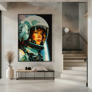 Tablou înramat „Astronaut Poster 1” de Taudalpoi