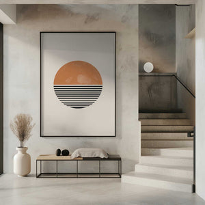 Tablou înramat „Striped Horizon” de THE MIUUS STUDIO