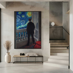 Tablou înramat „Starry Night View” de Dikhotomy