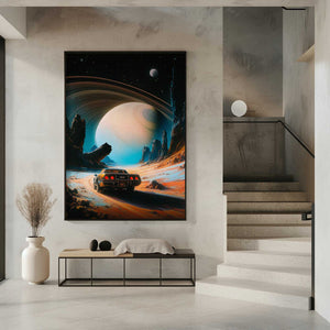Tablou înramat „Ultimate Space Racer” de Taudalpoi