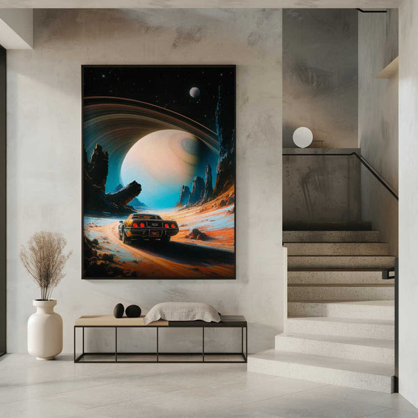 Tablou înramat „Ultimate Space Racer” de Taudalpoi