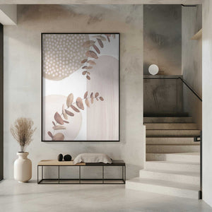 Tablou înramat „Boho In Neutral 1” de Sally Ann Moss