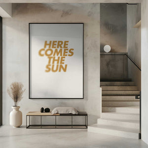 Tablou înramat „Sunlit Arrival” de THE MIUUS STUDIO