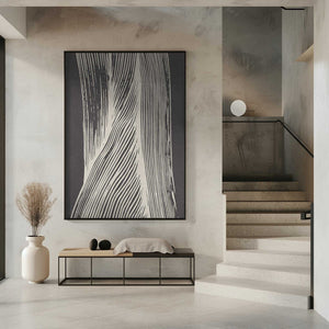 Tablou înramat „Abstract hand drawn Line 03” de Lucrecia Caporale