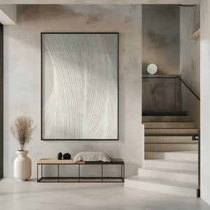 Tablou înramat „Abstract hand drawn Line 04” de Lucrecia Caporale
