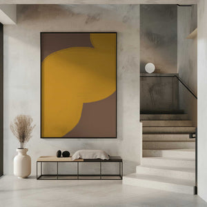Tablou înramat „Golden Flow” de THE MIUUS STUDIO