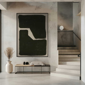 Tablou înramat „Abstract Contrast” de THE MIUUS STUDIO