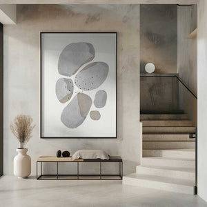 Tablou înramat „Pebble Harmony” de THE MIUUS STUDIO
