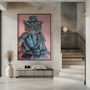 Tablou înramat „Hidden light out of sight” de Robert Sigaard