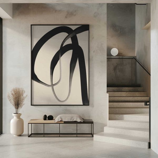 Tablou înramat „Flowing Elegance” de Treechild