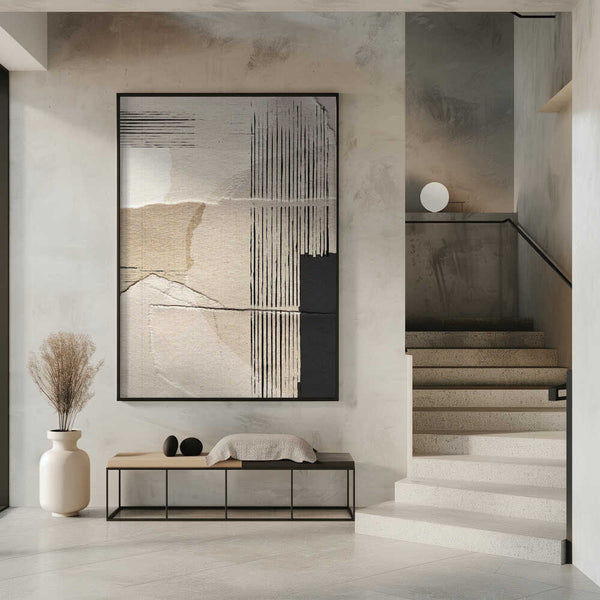 Tablou înramat „Paper Abstract” de Dan Hobday