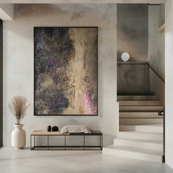 Tablou înramat „Veined Azure” de Anete Purina-Purite