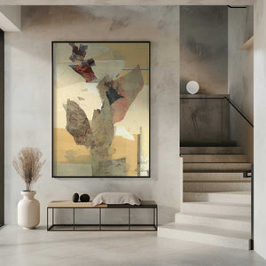 Tablou înramat „Torn Dreams Emerge” de Ute Rathmann