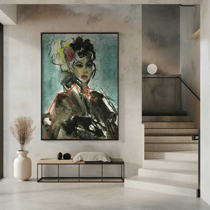 Tablou înramat „Elegant Whisper” de Ute Rathmann