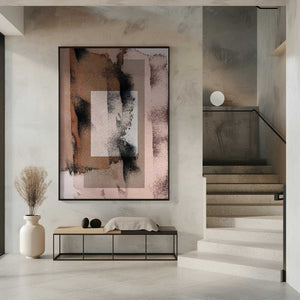 Tablou înramat „Abstract Brush Strokes 17y” de Mareike Böhmer