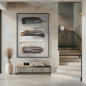 Tablou înramat „Abstract Brush Strokes 108” de Mareike Böhmer
