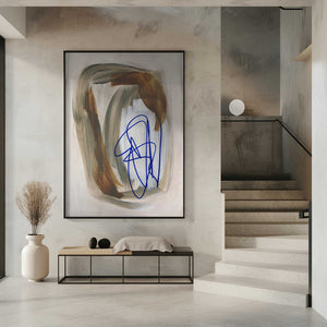 Tablou înramat „Abstract Brush Strokes 156” de Mareike Böhmer