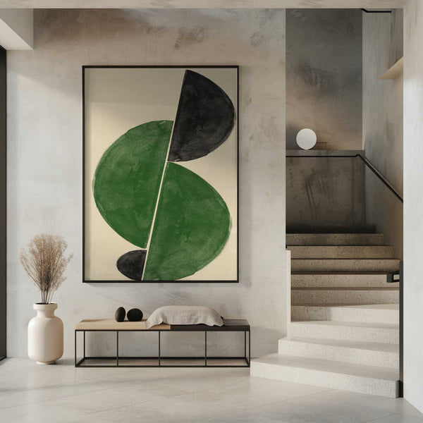 Tablou înramat „Geometric Harmony” de THE MIUUS STUDIO