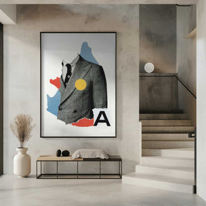 Tablou înramat „A. Lister” de Mikhail Siskoff