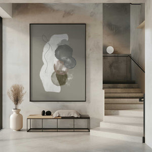 Tablou înramat „Organic shapes in earthly tones” de Imaginative