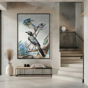 Tablou înramat „Three Birds” de Aert Schouman
