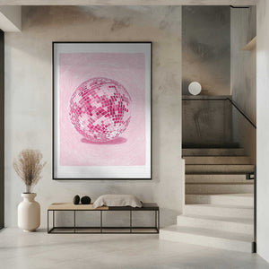 Tablou înramat „Pandc Discoball Copy 2” de Jenny Liz Rome