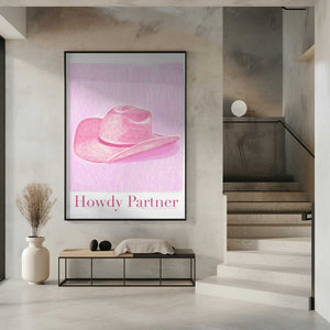 Tablou înramat „P&c Howdypartner Copy” de Jenny Liz Rome