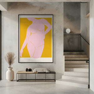Tablou înramat „Pandc Figure1 Copy 2” de Jenny Liz Rome