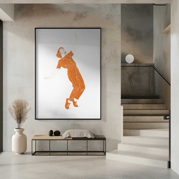 Tablou înramat „Jlr Dancing14 Copy 2” de Jenny Liz Rome