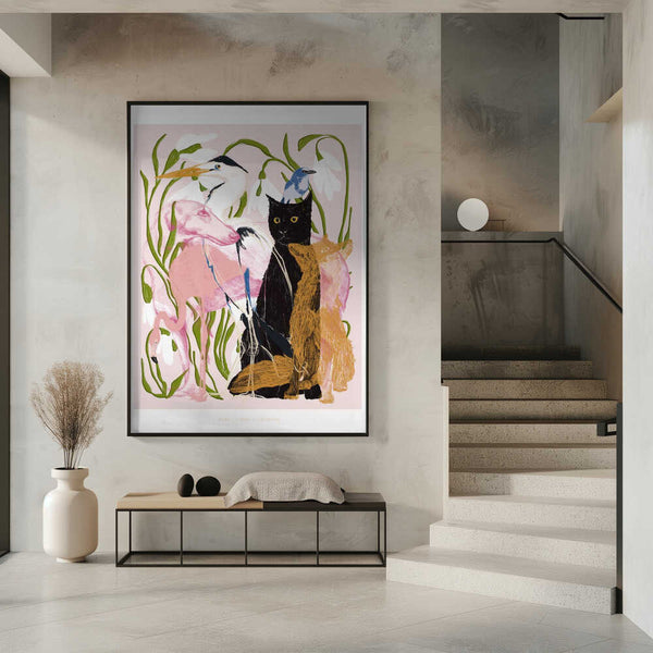 Tablou înramat „Jlr Collage2” de Jenny Liz Rome